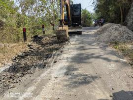 Pelaksanaan Rekonstruksi Jalan Patuk-Pengkok